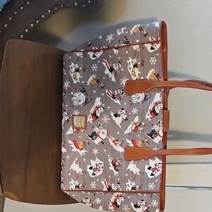 COPY - Dooney & Bourke Brown and Tan Women's Tote Bag